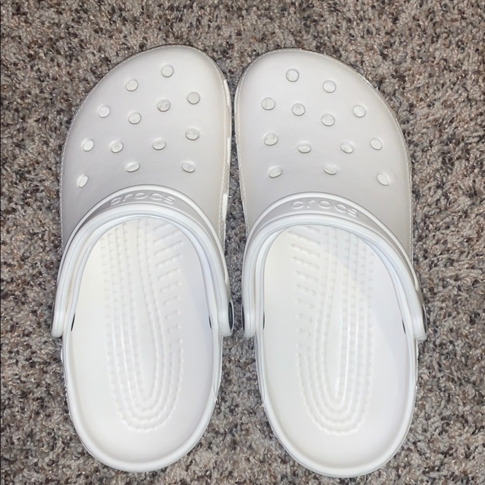 White crocs